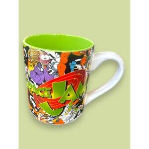 SPACE JAM Bugs Bunny Sylvester Daffy Duck Taz Marvin Looney Tunes Coffee Mug